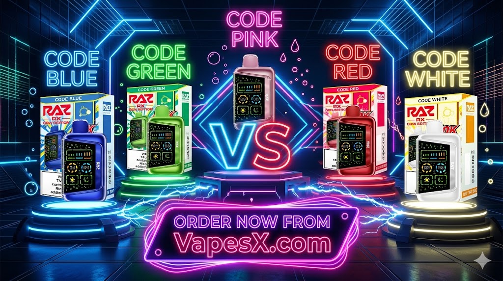 Code Red Raz Vape Raz RX 50K Disposable Vape Review: Flavor Codes Compared | VapesX