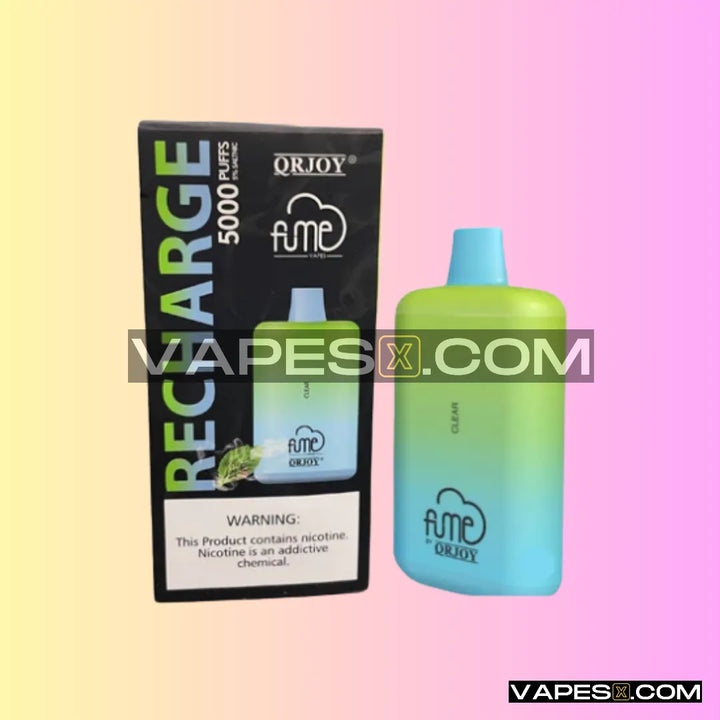 Fume Recharge Disposable Vape 5000 Puffs - CLEAR
