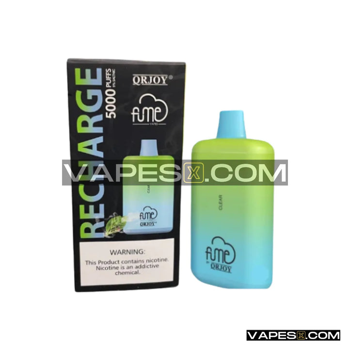CLEAR Fume Recharge 5000 Puffs Disposable Vape   