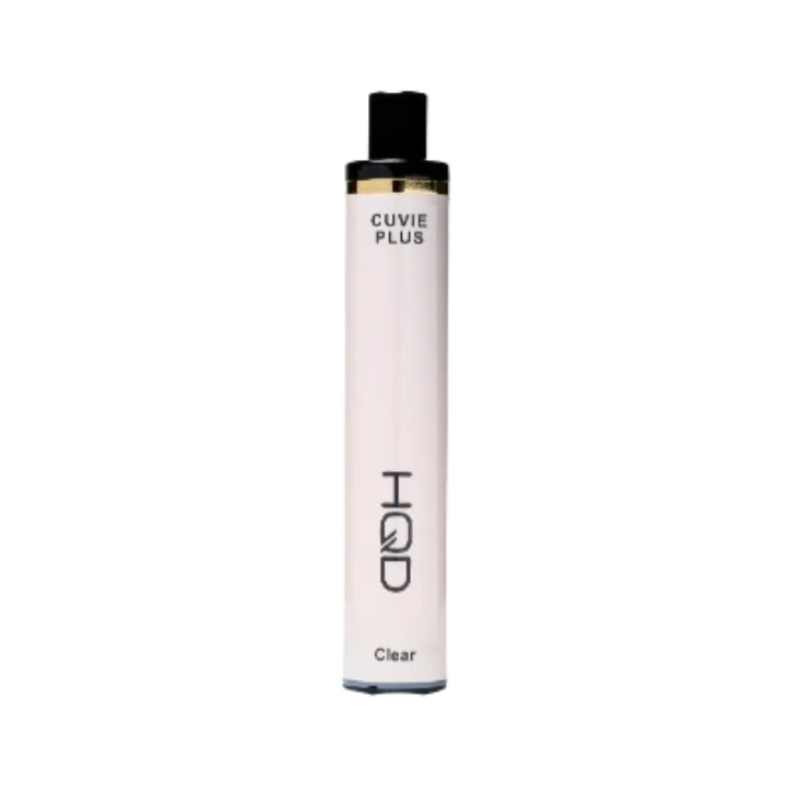 Clear HQD Cuvie Plus Disposable Vape 1200 Puffs