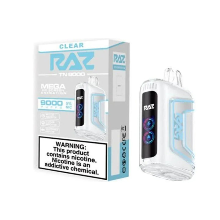 Clear RAZ TN9000 Disposable vape 