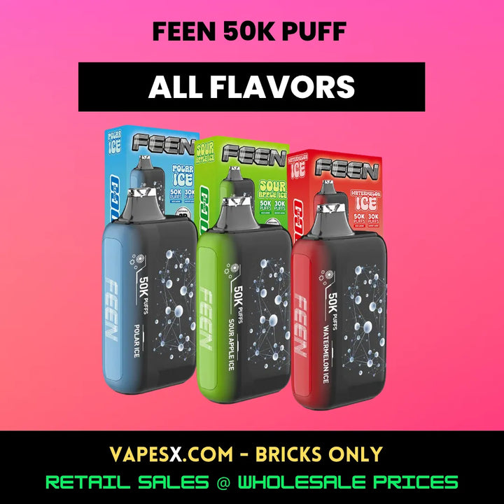 FEEN 50K Disposable Vape (5-Pack)