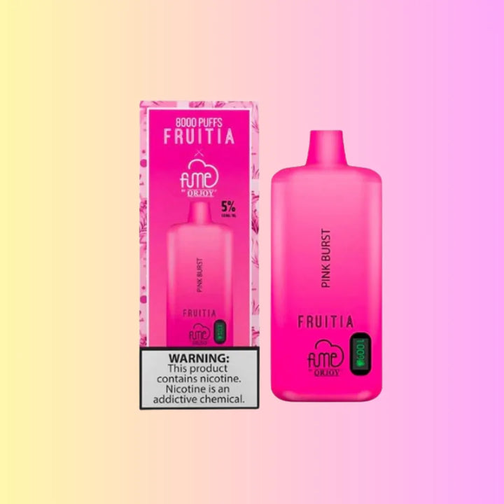 FRUITIA x Fume Pink Burst