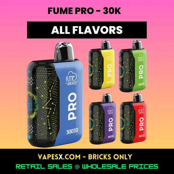 FUME 5PK PRO 5% (30,000 Puffs) disposable vape