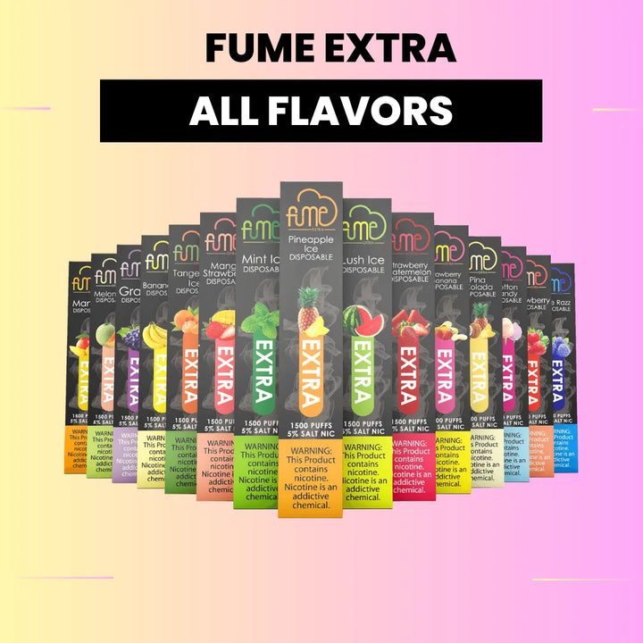 Disposable Vape 1500 Puffs Fume Extra 