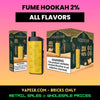 FUME Hookah 2% Disposable Vape Device (10- Pack)