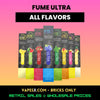 Fume Ultra Disposable Vape 2500 Puffs (1 Brick - 10 Pcs) 