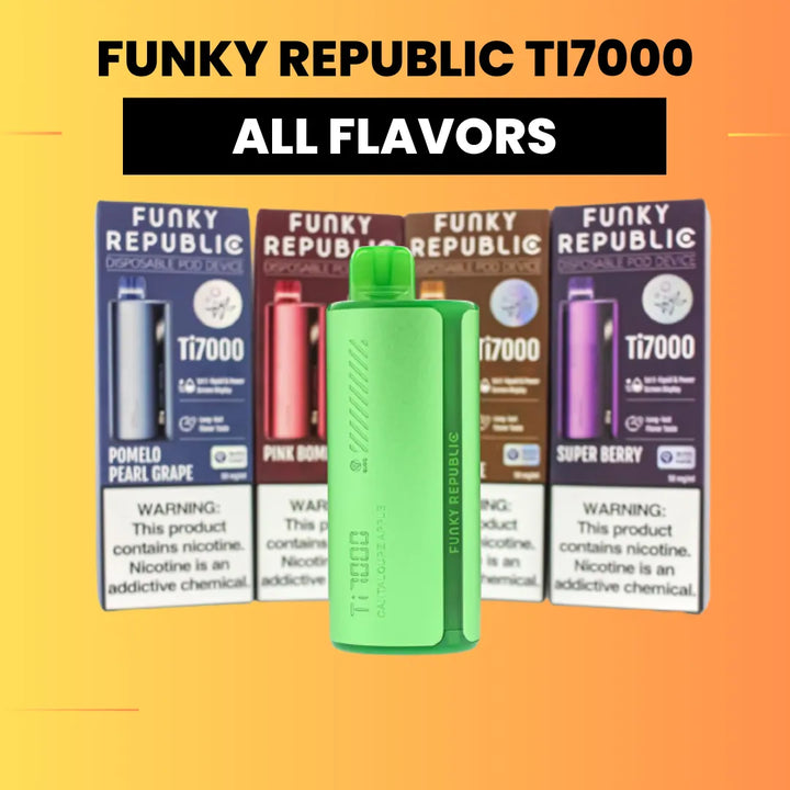 Funky Republic Ti7000 7000 Puffs Vape