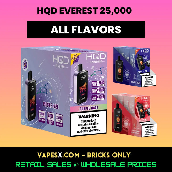 HQD EVEREST 5% Disposable Vape
