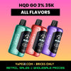 HQD GO 35K Disposable Vape 3% Nicotine (5-Pack)