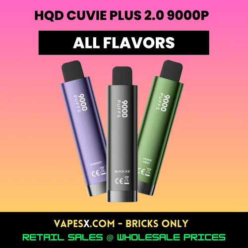 HQD Cuvie Plus 2.0 Disposable Vape⚡20% OFF💥 – VapesX