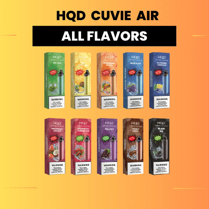 HQD  CUVIE  AIR Disposable Vape 