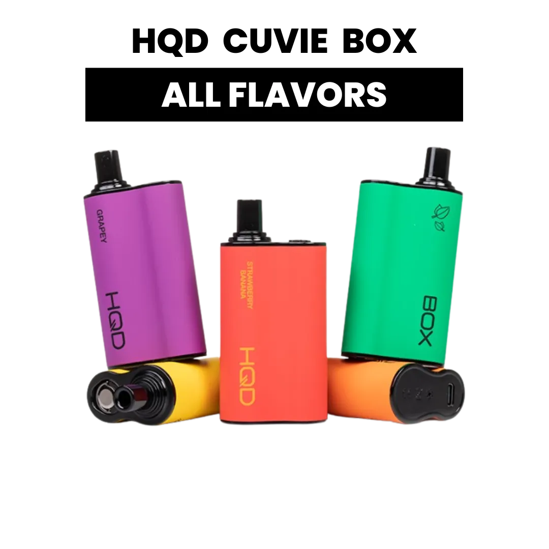 HQD Cuvie Box 5500 Vape⚡20% OFF💥 – VapesX