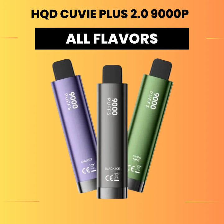 HQD CUVIE PLUS 2.0 9000 Disposable Vape