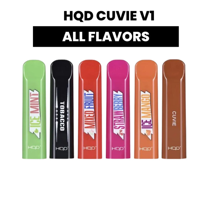 HQD Cuvie v1 Disposable Vape 300 Puffs