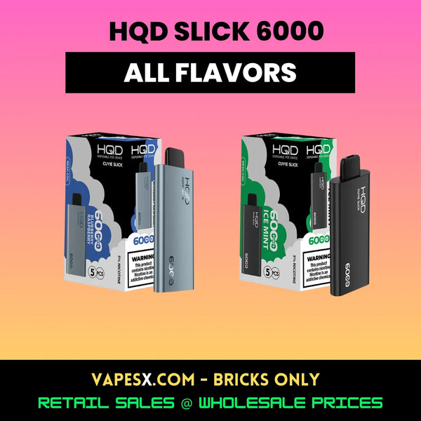 HQD slick 6000 Disposable Vape