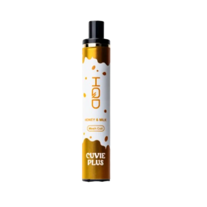 Honey & Milk HQD Cuvie Plus Disposable Vape 1200 Puffs