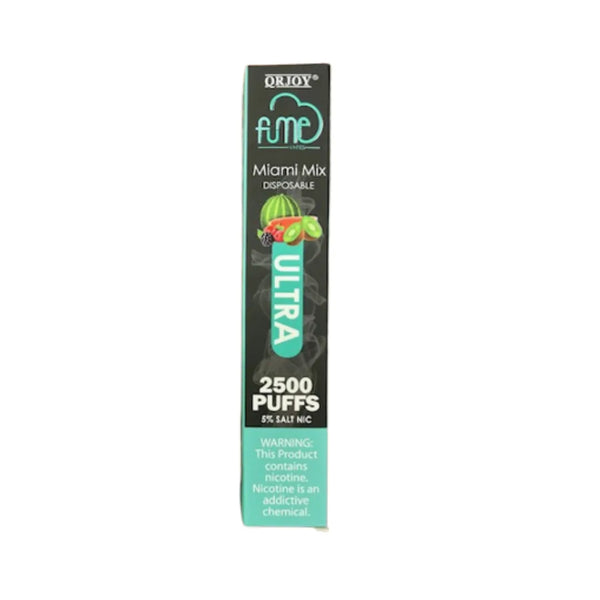 MIAMI MIX Fume Ultra Disposable Vape - 2500 Puffs 5% Nic 
