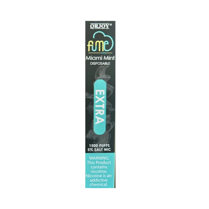 MIAMI MINT Fume Extra  Disposable Vape 1500 Puffs