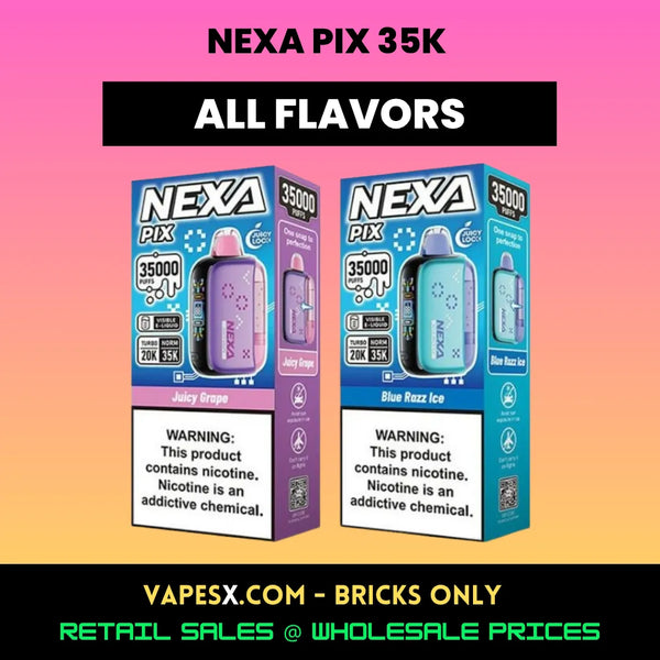 NEXA PIX 35000 Disposable Vape (5-Pack)