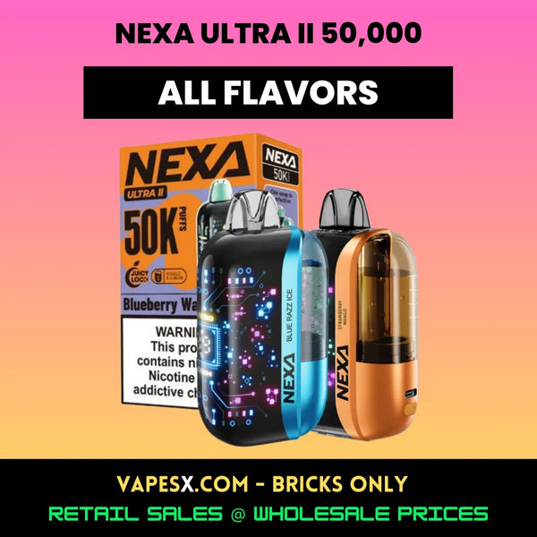 NEXA Ultra II 50k Disposable Vape (5-Pack)