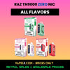 RAZ TN9000 Disposable Vape Zero% (5-Pack)