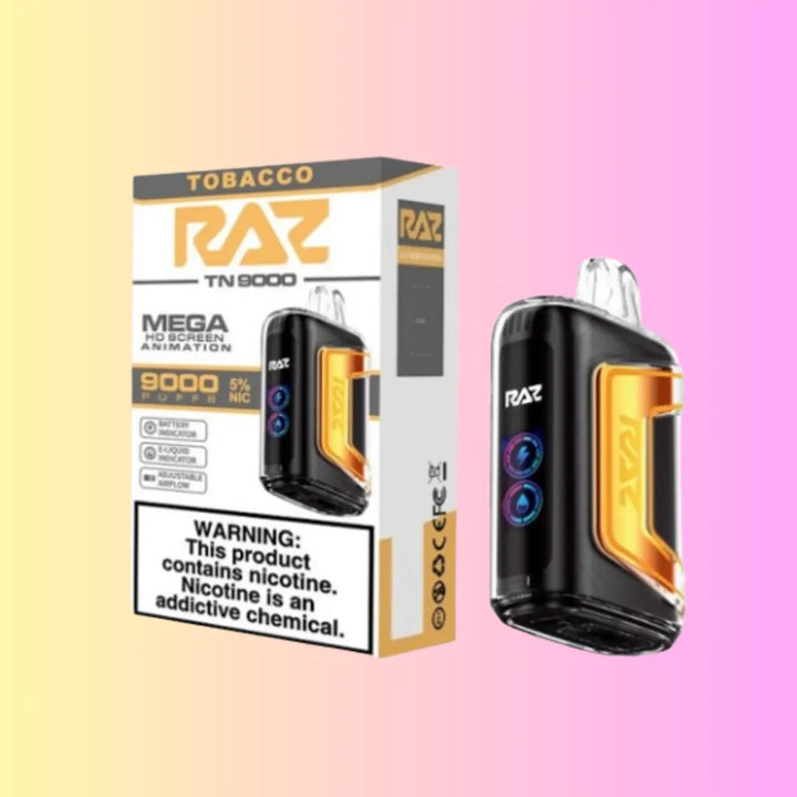 RAZ TN9000 Disposable Vape - Tobacco