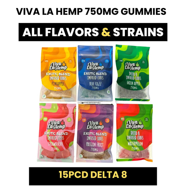 VIVA LA HEMP 750MG 15PCS GUMMY