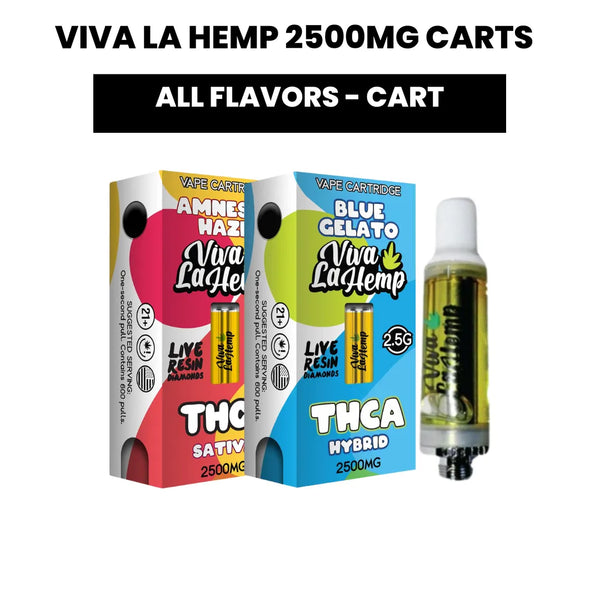 Viva La Hemp - 2500 Carts - THCA