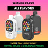 WEFUME (30,000 Puffs) Disposable Vape (5-Pack)